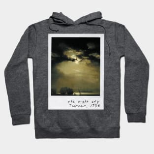 the night sky - turner Hoodie